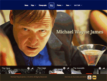 Tablet Screenshot of michaelwaynejames.com